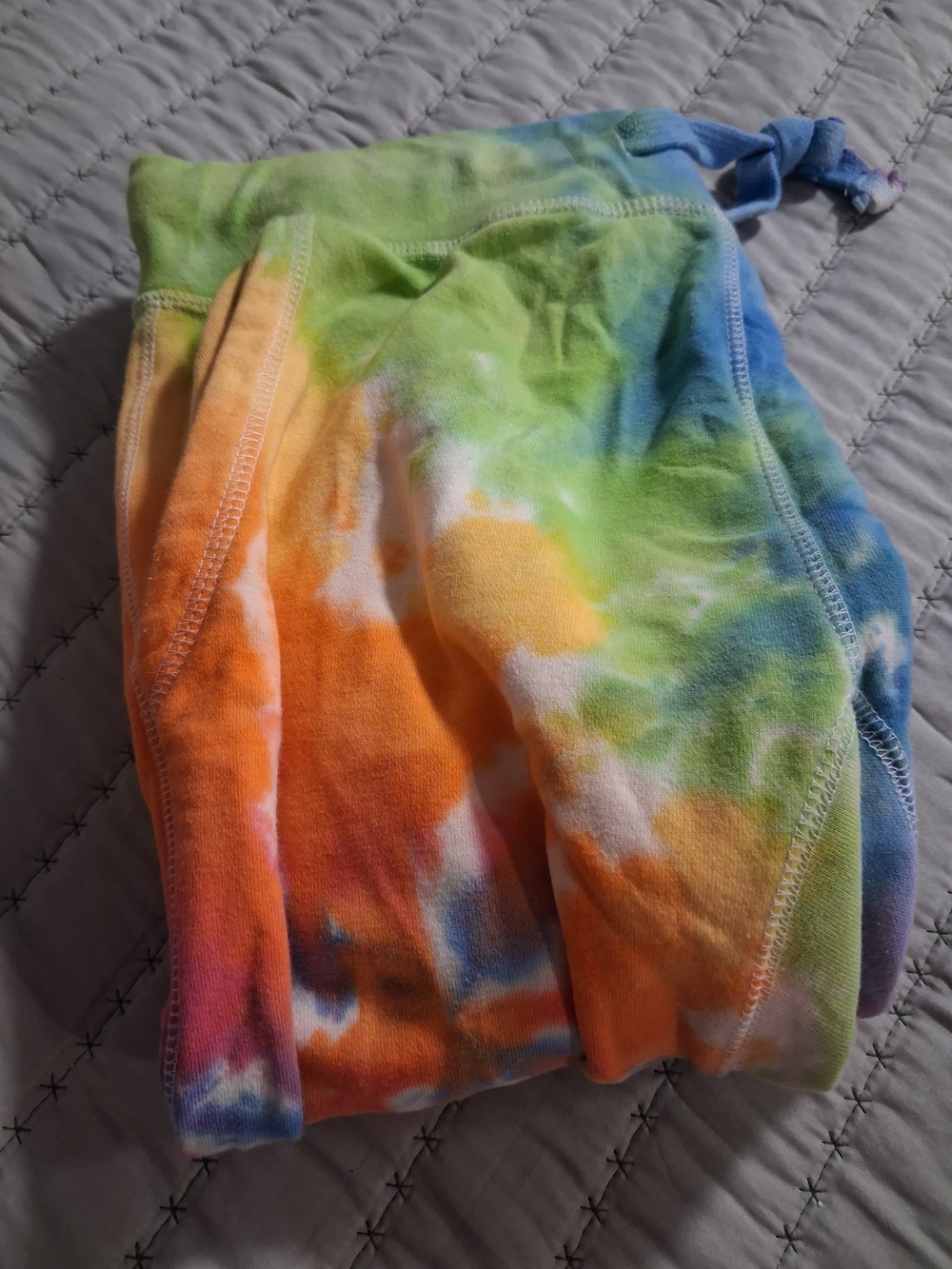 Ladies Tie-Dye Sweatpants - Multicolor